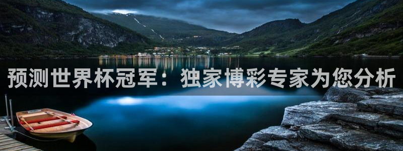 世界杯预选赛欧洲区赛程：预测世界杯冠军：独家博彩专家为您分析